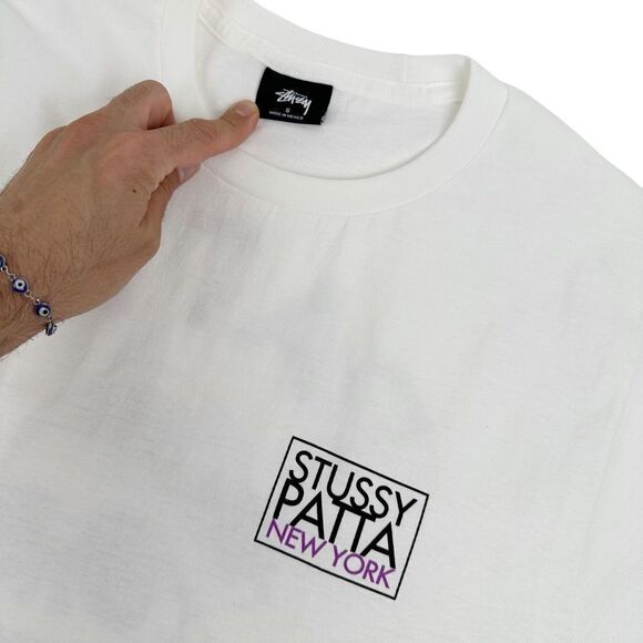 Stussy New York x PATTA T-Shirt Size Small Amsterdam Streetwear - Picture 2 of 4